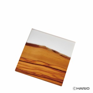 ハリオ(HARIO) HARIO オリーブウッドコースター