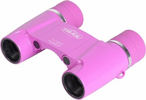 TRAIL 双眼鏡 トレイル 7×18DH 7倍 口径18mm フリーフォーカス 軽量タイプ ピンク TLF-0718DFPK