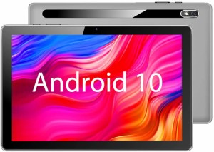 【2021NEWモデル Android 10.0】MARVUE Pad M10 タブレット グレー 10.1インチ RAM2GB/ROM32GB 2.4GHz Wi-Fi対応