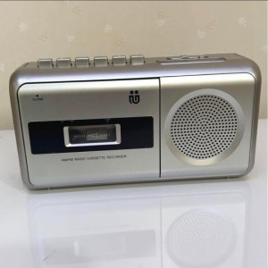 AM/FM カセット レコーダー ラジオ モノラル ワイドFM MMPR-01G