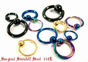 10G/8Ｇ/ブラック/ゴールド/ブルー/レインボー/ボディピアス/bp248-138-346-026-027-086-109-123-127-111