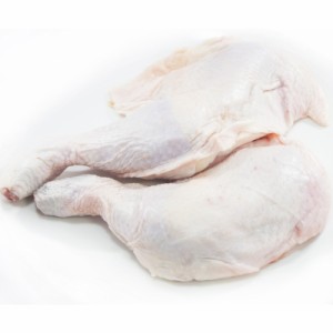 菜彩鶏 骨付き鶏もも肉 約340g×5本(1パックでの発送) (岩手県産) (fn67707)全飼育期間において抗生物質を使用せず健康な鶏を育てていま