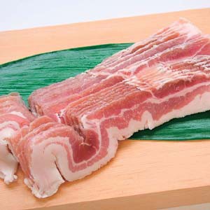 豚バラスライス(2mm)1kg(デンマーク産、他) BBQ セット バーベキューに最適【豚肉】(nh109917)