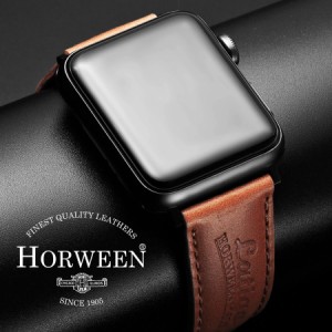アップルウォッチ バンド レザー ベルト 本革 HORWEEN ラティーゴ Apple watch シリーズ 5 4 3 2 1 サイズ 38mm 40mm 42mm 44mm ブランド