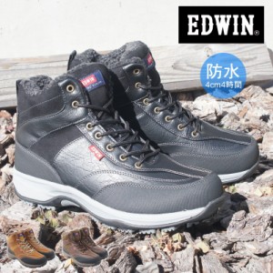 エドウィン EDWIN スノーブーツ メンズ ワークブーツ カジュアルブーツ マウンテンブーツ 防水設計 メンズ靴 メンズ ブーツ 靴 ウィンタ