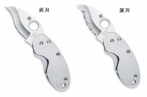 SPYDERCO（スパイダルコ） クリケット　SS　フォールディングナイフ　50351　50352