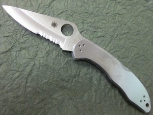 SPYDERCO（スパイダルコ） デリカ4　SS　ステンレスハンドル 　50104　50105　50106