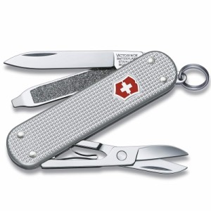 VICTORINOX（ビクトリノックス）クラシック　アルミハンドル　シルバー　クラシックALOX　クラシックＡＬ　【日本正規品】