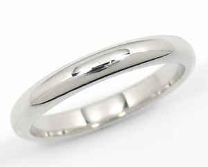 【造幣局検定マーク入り】 Pt999 純プラチナ 甲丸 マリッジリング 結婚指輪 ペアリング   