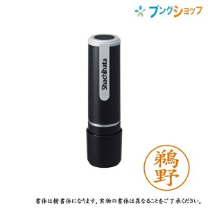 シャチハタ ネーム9 既製品 認印 ネームナイン XL-9 0372 ウノ 鵜野 【送料無料】
