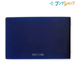 マルマン プラスチックバインダー イントゥーワン ミニサイズ 97×152mm 5穴 リング内径10mm 収容枚数60枚 背幅18mm 6mm横罫ルーズリーフ