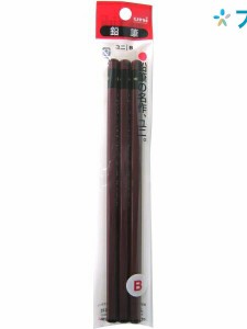 三菱鉛筆 鉛筆 ユニ 鉛筆3本パック B 学校 試験 授業 ロングセラー商品 なめらかな書き味 折れにくい鉛筆 代表的鉛筆ユニ 事務用鉛筆 シ