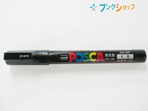 三菱鉛筆 ポスカ ポップ POP ポスター イラスト細字 PC-3M 黒 24 PC3M.24 ミツビシマーカー 人気のPOPマーカー 水性顔料マーカー 抜群の