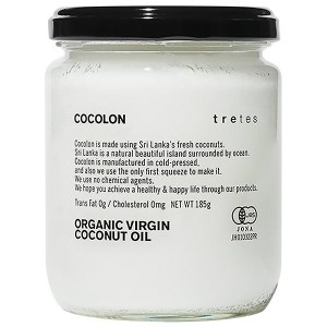 COCOLON ココロン　オーガニック・バージン・ココナッツオイル　185g　3個セット 4549081456611