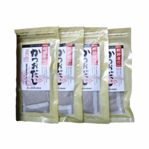 山吉國澤百馬商店　鰹節屋のかつおだし(8g×10包入)×4袋　化粧箱入り 4549081457212