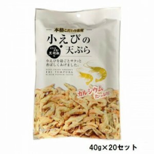 小倉秋一商店 えび天(黒胡椒) 40g×20セット 4549081646487