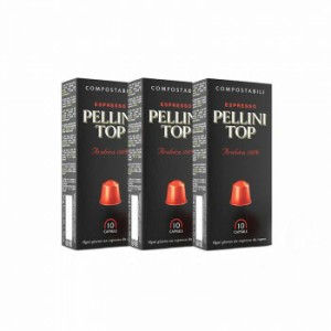 Pellini ペリーニ エスプレッソカプセル トップ 3箱セット コーヒー 珈琲 本格エスプレッソ