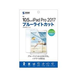 サンワサプライ Apple iPadAir2019/10.5インチiPadPro2017用ブルーライトカット液晶保護指紋反射防止フィルム LCD-IPAD9BCAR 49698878952