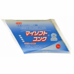 業務用　台所用洗剤 高濃度 無着色 マイソフトコンク　1kg×4袋　212340 