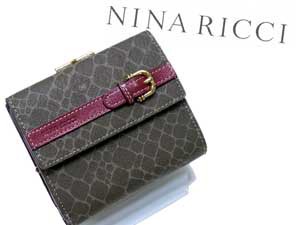 【送料無料】NINA RICCI(ニナリッチ)カラーヌーボーシリーズ　折財布　8813