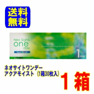 アイレ ネオサイトワンデー アクアモイスト 1箱 （30枚入）送料無料 1日使い捨て コンタクトレンズ ワンデー 1day コンタクト