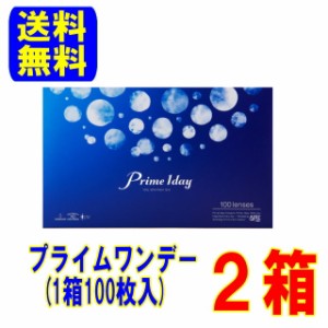 プライムワンデー ボリュームパック 2箱 (100枚入) メーカー直送 送料無料 1日使い捨て コンタクトレンズ 小松菜奈 1day ワンデー