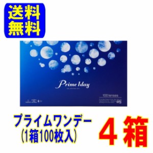 プライムワンデー ボリュームパック 4箱 (100枚入)メーカー直送 送料無料 1日使い捨て コンタクトレンズ 小松菜奈 ワンデー 1day