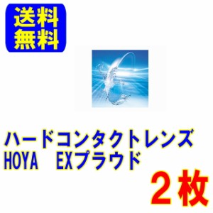 保障付 HOYA ハードEX Proud プラウド 両目用 2枚 ポスト便 送料無料 ホーヤ ハードコンタクトレンズ  hard contact