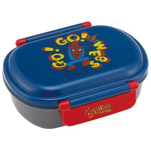  スパイダーマン 弁当箱 ランチボックス 360ml 小判 抗菌 食洗機対応 SPIDER-MANPOP COMICS 子供 子ども キッズ キャラクター スケーター