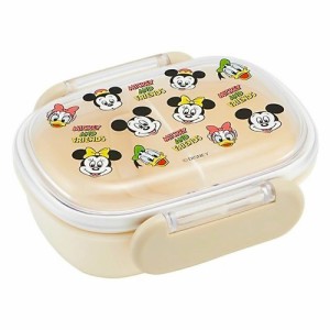  ミッキー＆フレンズ 弁当箱 ランチボックス 270ml 抗菌 食洗機対応 ふわっと 子供 子ども キッズ クッキング キャラクター スケーター 