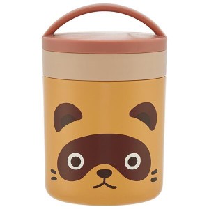  TANUKI デリカポット スープジャー 300ml 保温 保冷 抗菌 超軽量 コンパクト スープポット フードジャー 保温弁当箱 ランチジャー スケ