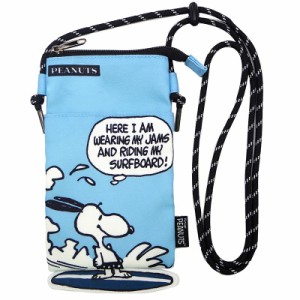  スヌーピー PopUp ファスナーサコッシュ サーフ ポシェット PEANUTS   予約商品