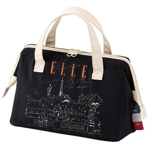  ELLE がま口型ランチバッグ ランチトートバッグ 弁当バッグ キャラクター スケーター 