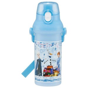  アナと雪の女王 水筒 マグボトル 480ml 抗菌 食洗機対応 直飲み プラスチック ワンタッチ 女の子 子供 キッズ ディズニー キャラクター 