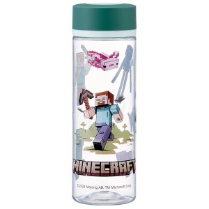  シンプルデザインブローボトル マグボトル 水筒 400ml Minecraft Explore More スケーター 