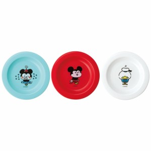  ディズニー 小皿 3Pセット (15cm) カナヘイミッキー＆フレンズ スケーター 