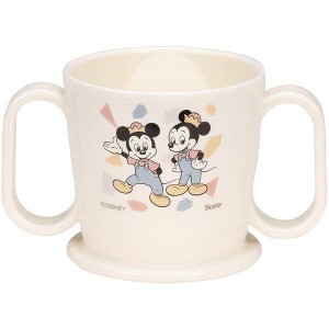  ミッキー トレーニングマグコップ プラスチック マグカップ 子ども キッズ 練習 ミッキー＆フレンズレトロ  ディズニー Disney スケータ