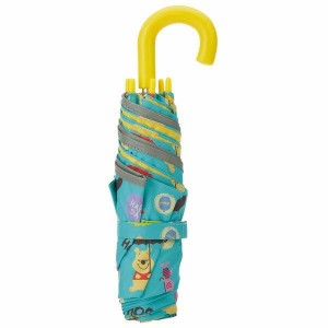  ディズニー 子供用 晴雨兼用折りたたみ傘 (50cm) くまのプーさん 日傘雨傘 スケーター 