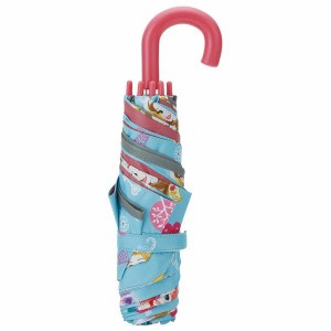  ディズニー 子供用 晴雨兼用折りたたみ傘 (50cm) プリンセス 日傘雨傘 スケーター 