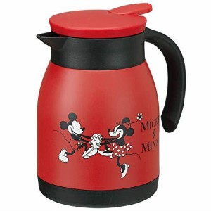  ミッキー＆ミニー ステンレス真空ポット 600ml 保温 保冷 卓上ポット 真空二重構造 ディズニー Disney キャラクター スケーター 