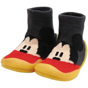  ミッキーマウス ソックスシューズ XS 11.3cm ベビー ファースト シューズ 靴 赤ちゃん  ディズニー Disney 子供 子ども キッズ キャラク