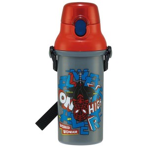  スパイダーマン 水筒 マグボトル 480ml 抗菌 食洗機対応 直飲み プラ ワンタッチボトル SPIDER-MANPOP COMICS 子供 子ども キッズ キャ