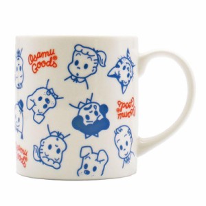  オサムグッズ マグカップ 陶磁器 MUG 総柄 