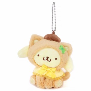 ポムポムプリン おめかし猫マスコットホルダー いやしのにゃんこ サンリオ sanrio