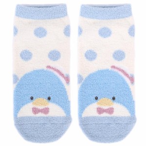 タキシードサム もこもこソックス 靴下 スニーカー丈 ドット あったか 大人 レディース 女性 サンリオ sanrio キャラクター