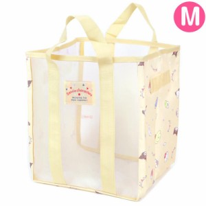 サンリオキャラクターズ メッシュ収納ケース M 収納バッグ 自立式 折りたたみ サンリオ sanrio キャラクター