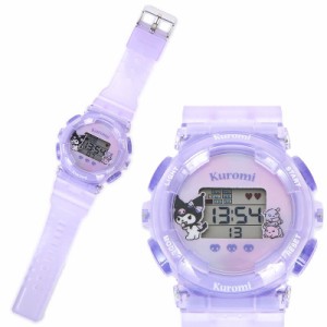 クロミ デジタルウォッチ 腕時計 レディース 女子 女の子 シンプル おしゃれ サンリオ sanrio キャラクター