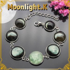 メール便OK♪大人気開運ブレス【Moonlight.K】送料無料2本SET♪