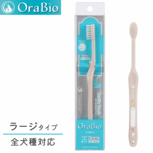 BYRON OraBio オーラバイオブラシ ラージ カフェラテ色