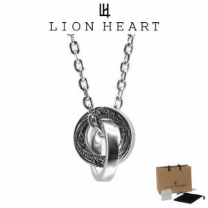 ライオンハート ネックレス メンズ 【WEB限定】ハワイアンダブルリングネックレス サージカルステンレス316L LH-03NE0465 LION HEART ス